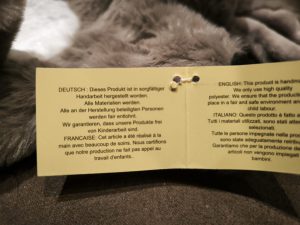 inware Handpuppe Esel