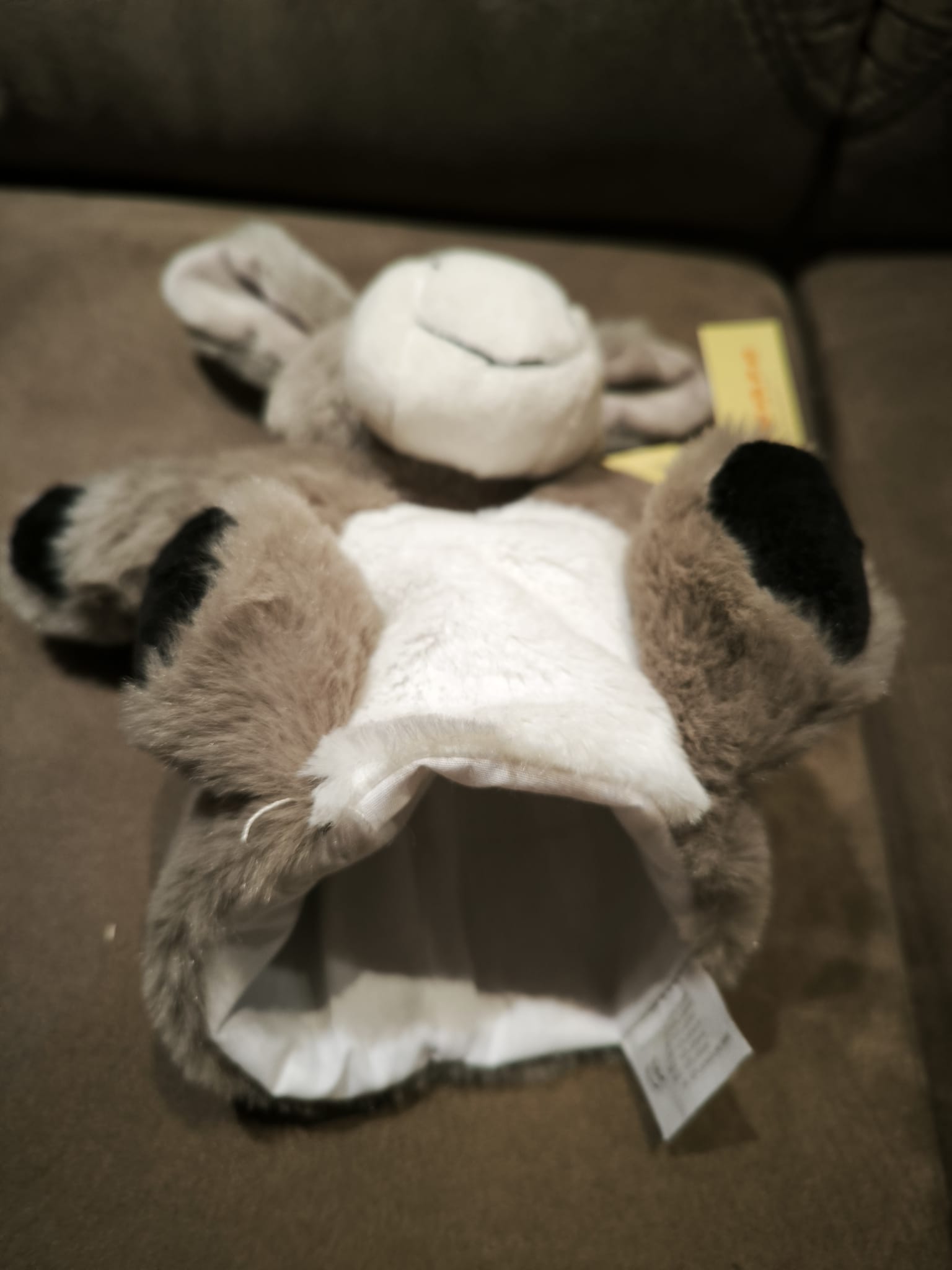 Inware Handpuppe Esel grau 22 cm – Bild 4