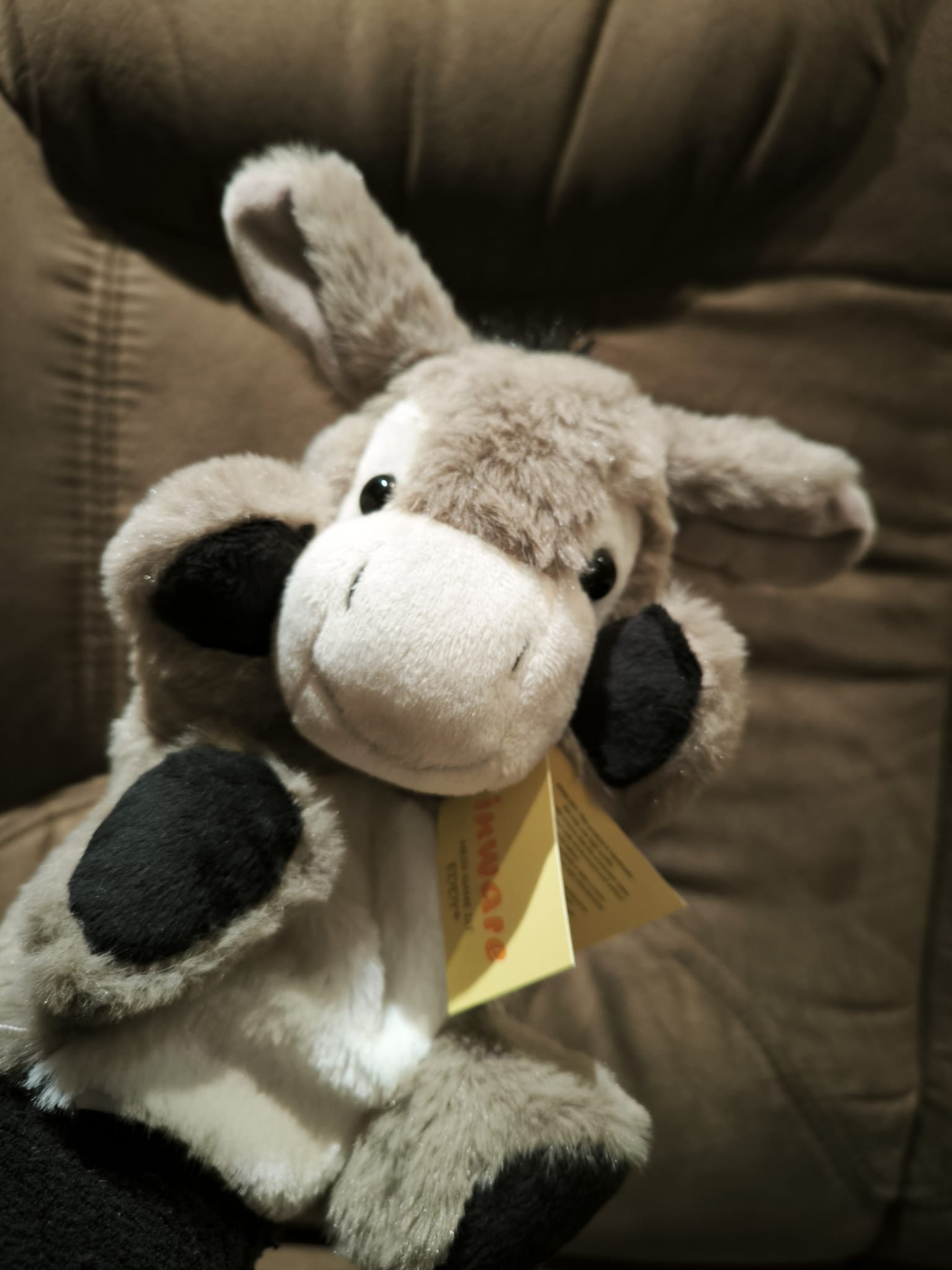 Inware Handpuppe Esel grau 22 cm