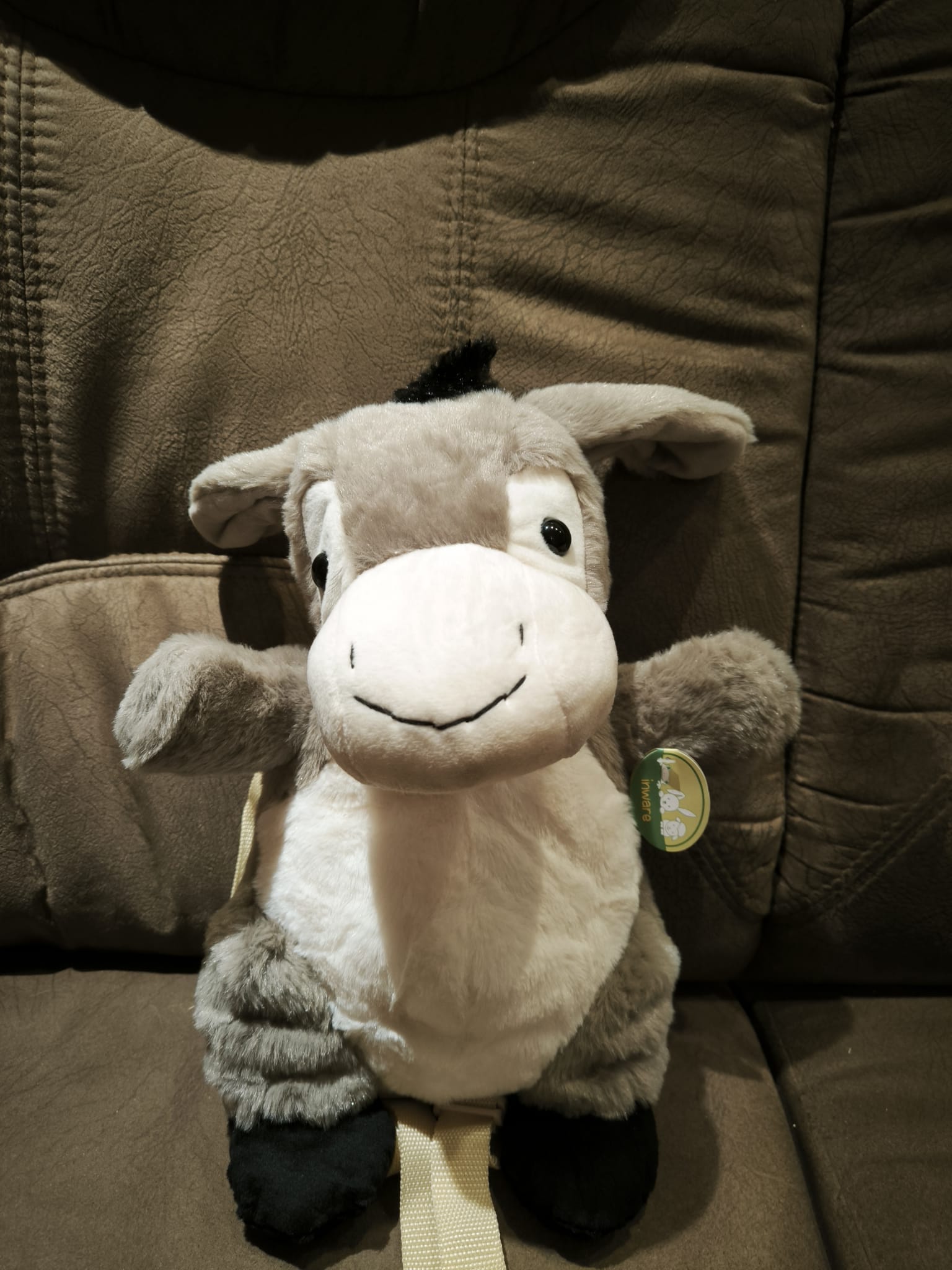 Kuscheltier Inware Esel Rucksack – Bild 4